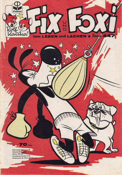 Cover for Fix und Foxi (Pabel Verlag, 1953 series) #447