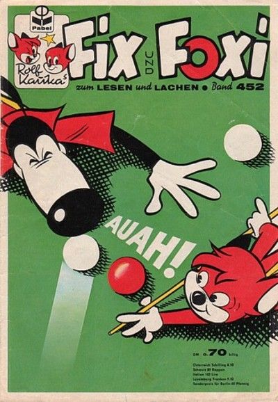 Cover for Fix und Foxi (Pabel Verlag, 1953 series) #452