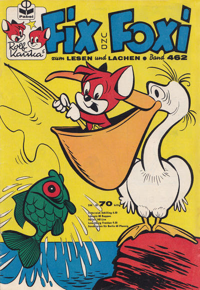 Cover for Fix und Foxi (Pabel Verlag, 1953 series) #462