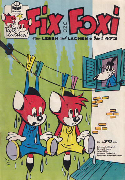 Cover for Fix und Foxi (Pabel Verlag, 1953 series) #473