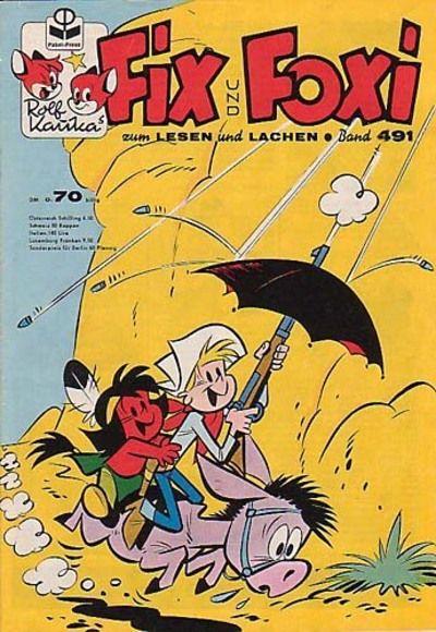 Cover for Fix und Foxi (Pabel Verlag, 1953 series) #491