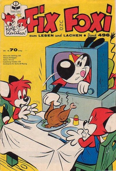 Cover for Fix und Foxi (Pabel Verlag, 1953 series) #496
