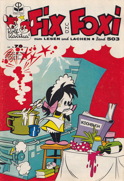 Cover for Fix und Foxi (Pabel Verlag, 1953 series) #503