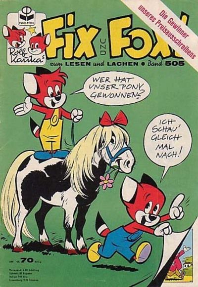 Cover for Fix und Foxi (Pabel Verlag, 1953 series) #505