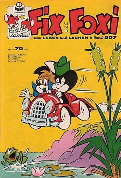 Cover for Fix und Foxi (Pabel Verlag, 1953 series) #507