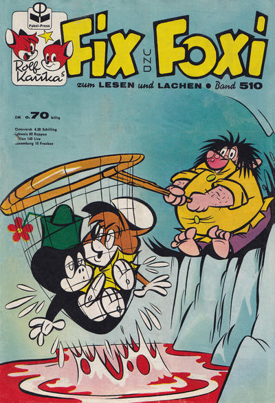 Cover for Fix und Foxi (Pabel Verlag, 1953 series) #510