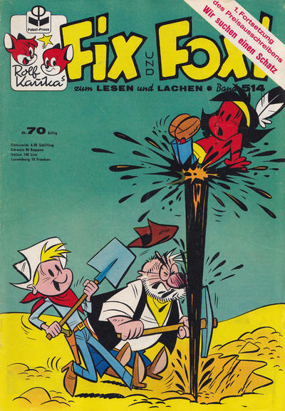 Cover for Fix und Foxi (Pabel Verlag, 1953 series) #514