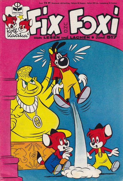 Cover for Fix und Foxi (Pabel Verlag, 1953 series) #517