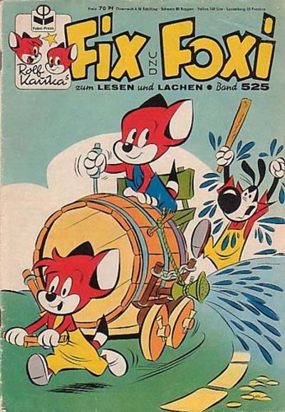 Cover for Fix und Foxi (Pabel Verlag, 1953 series) #525