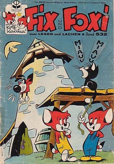 Cover for Fix und Foxi (Pabel Verlag, 1953 series) #532