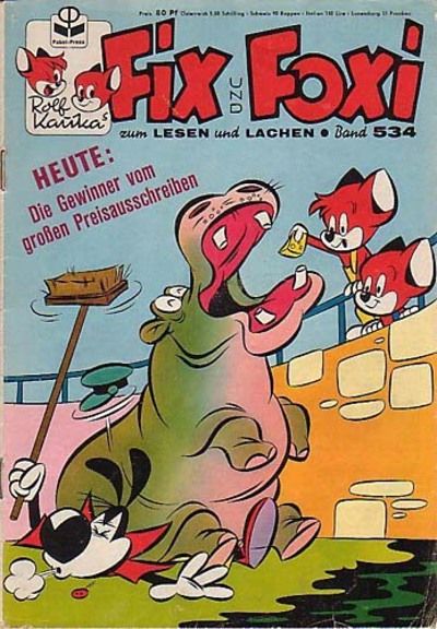 Cover for Fix und Foxi (Pabel Verlag, 1953 series) #534