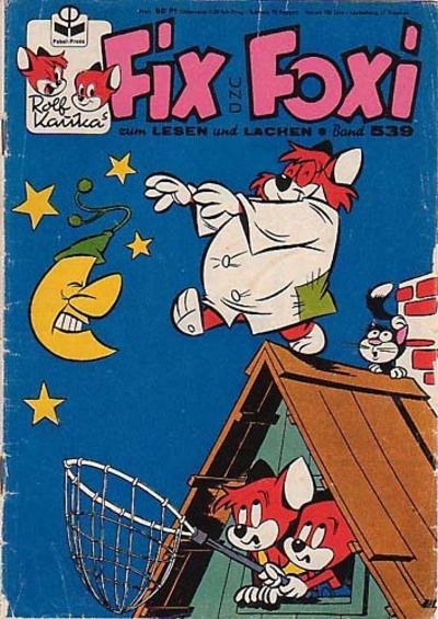 Cover for Fix und Foxi (Pabel Verlag, 1953 series) #539