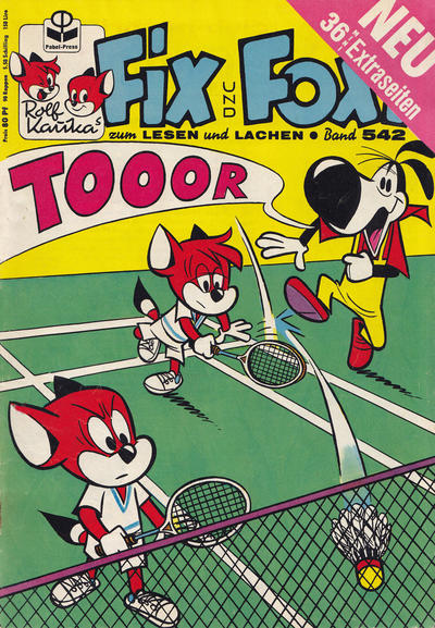 Cover for Fix und Foxi (Pabel Verlag, 1953 series) #542