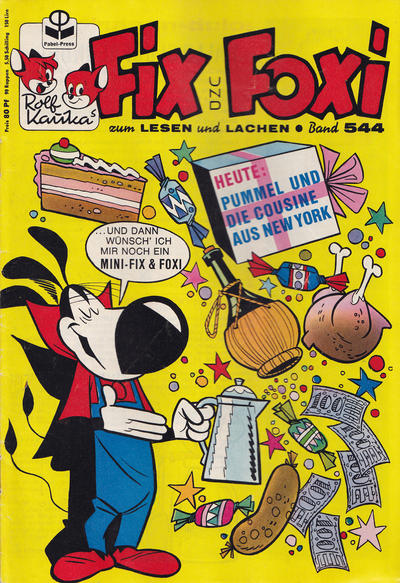 Cover for Fix und Foxi (Pabel Verlag, 1953 series) #544