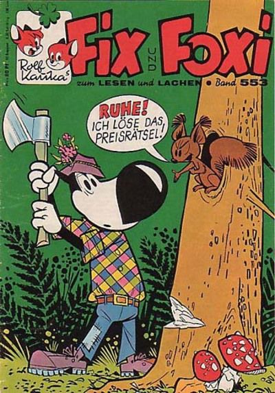 Cover for Fix und Foxi (Gevacur, 1966 series) #553