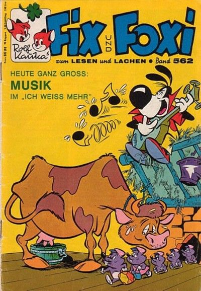 Cover for Fix und Foxi (Gevacur, 1966 series) #562