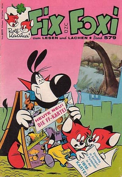 Cover for Fix und Foxi (Gevacur, 1966 series) #579