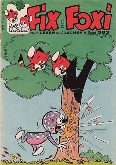 Cover for Fix und Foxi (Gevacur, 1966 series) #583