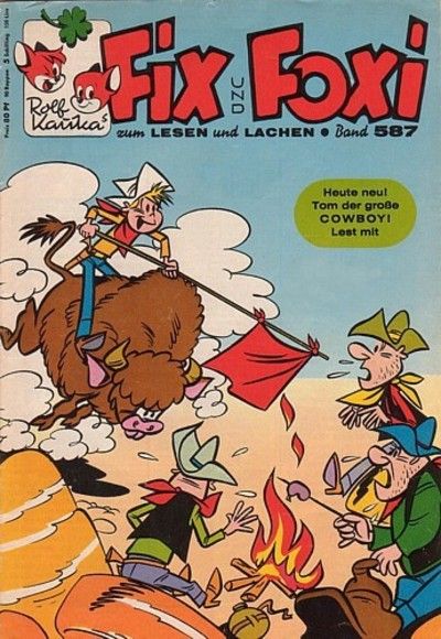Cover for Fix und Foxi (Gevacur, 1966 series) #587