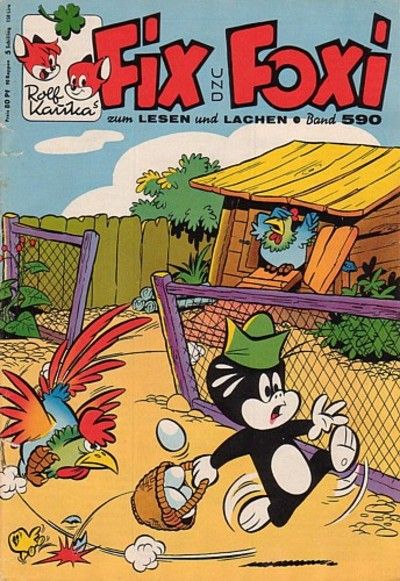 Cover for Fix und Foxi (Gevacur, 1966 series) #590