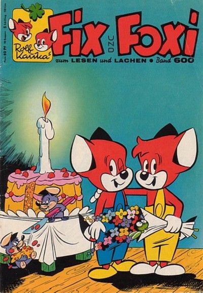 Cover for Fix und Foxi (Gevacur, 1966 series) #600