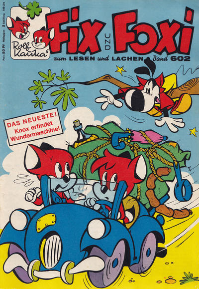 Cover for Fix und Foxi (Gevacur, 1966 series) #602