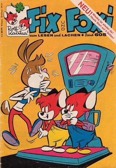 Cover for Fix und Foxi (Gevacur, 1966 series) #605