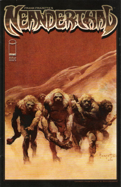 Cover for Frank Frazetta's Neanderthal (Image, 2009 series) [Cover A]