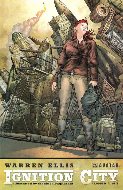 Cover for Warren Ellis' Ignition City (Avatar Press, 2009 series) #1