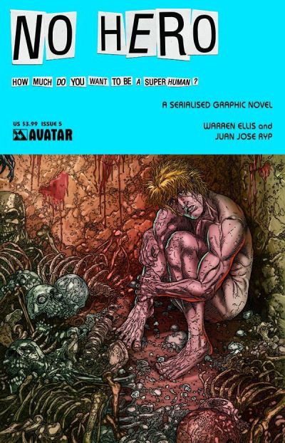 Cover for No Hero (Avatar Press, 2008 series) #5 [Regular]