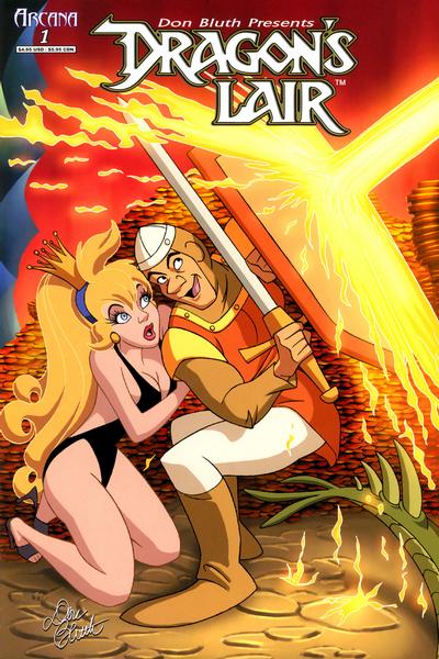 Cover for Dragon's Lair (Arcana, 2006 series) #1
