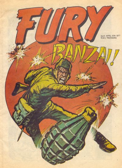 Cover for Fury (Marvel UK, 1977 series) #6