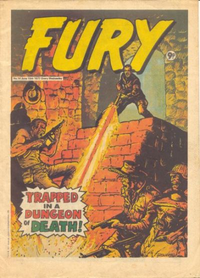 Cover for Fury (Marvel UK, 1977 series) #14