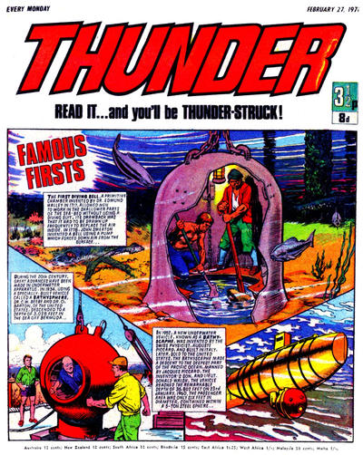 Cover for Thunder (IPC, 1970 series) #20