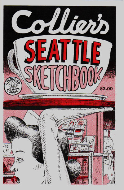 Cover for Collier's Seattle Sketchbook (Starhead Comix, 1995 series) 