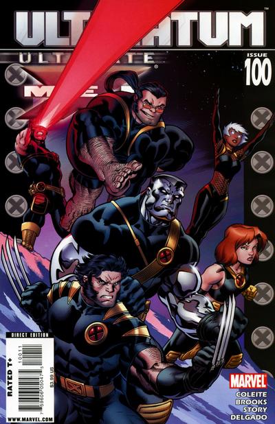 Cover for Ultimate X-Men (Marvel, 2001 series) #100 [Direct Edition]