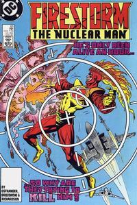 Cover Thumbnail for Firestorm the Nuclear Man (DC, 1987 series) #65 [Direct]
