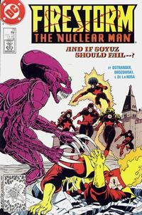 Cover Thumbnail for Firestorm the Nuclear Man (DC, 1987 series) #73 [Direct]