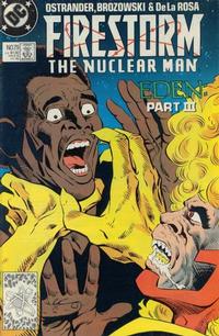 Cover Thumbnail for Firestorm the Nuclear Man (DC, 1987 series) #79 [Direct]