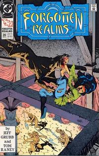 Cover Thumbnail for Forgotten Realms Comic Book (DC, 1989 series) #20 [Direct]