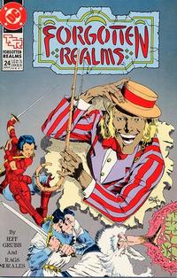 Cover Thumbnail for Forgotten Realms Comic Book (DC, 1989 series) #24 [Direct]