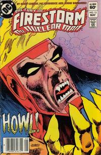 Cover for The Fury of Firestorm (DC, 1982 series) #12 [Newsstand]