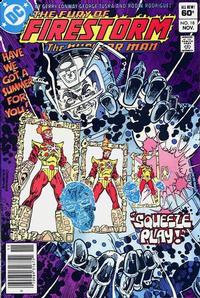 Cover Thumbnail for The Fury of Firestorm (DC, 1982 series) #18 [Newsstand]