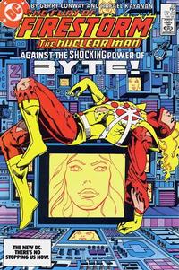 Cover Thumbnail for The Fury of Firestorm (DC, 1982 series) #23 [Direct]