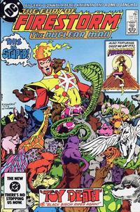 Cover Thumbnail for The Fury of Firestorm (DC, 1982 series) #25 [Direct]