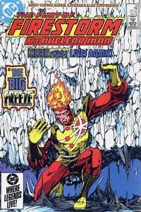 Cover Thumbnail for The Fury of Firestorm (DC, 1982 series) #34 [Direct]