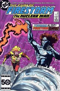 Cover for The Fury of Firestorm (DC, 1982 series) #43 [Direct]