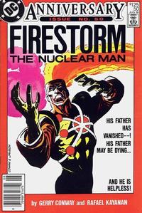 Cover Thumbnail for The Fury of Firestorm (DC, 1982 series) #50 [Newsstand]