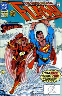 Cover Thumbnail for Flash (DC, 1987 series) #53 [Direct]