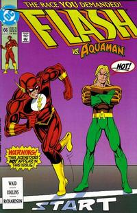 Cover Thumbnail for Flash (DC, 1987 series) #66 [Direct]
